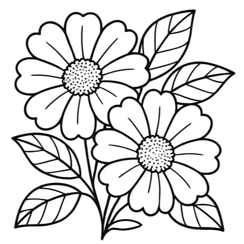 two flowers